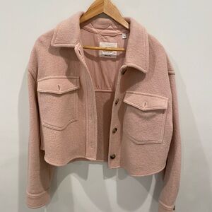 The Ganna - Pink wool jacket